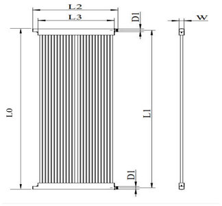 Litree LJ1E-2000-F180 MBR Membrane Equivalent Dimensions